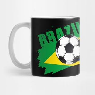 Brazil Soccer Brazil Futbol Football Brazilian soccer Flag Jersey Mug